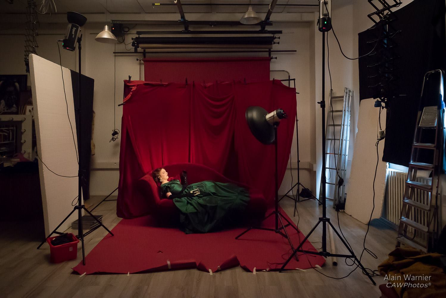 La photo en costume d'époque - Photo réalisée par Alain Warnier