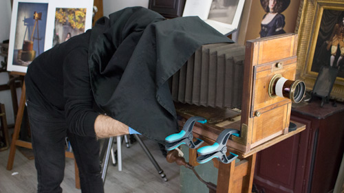 Les ateliers photo de l'Atelier d'en face avec Vera Eikona - Le collodion humide