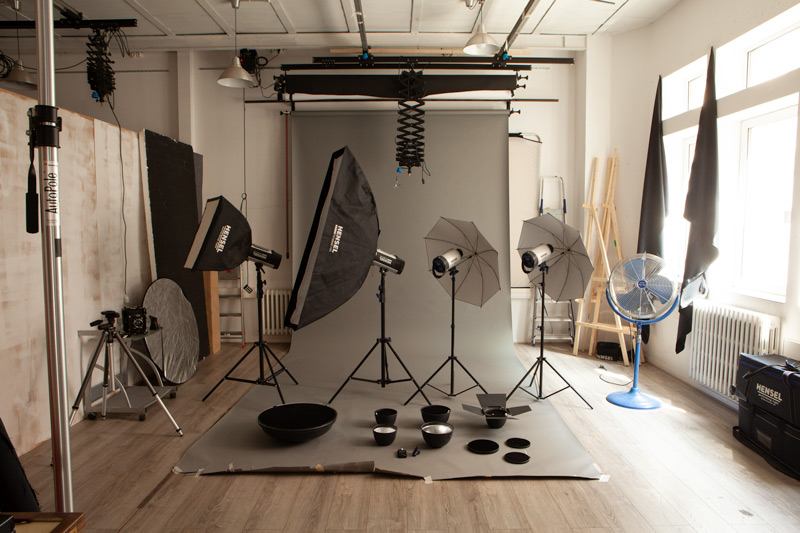 Etude de la lumière - Les flashs de studio
